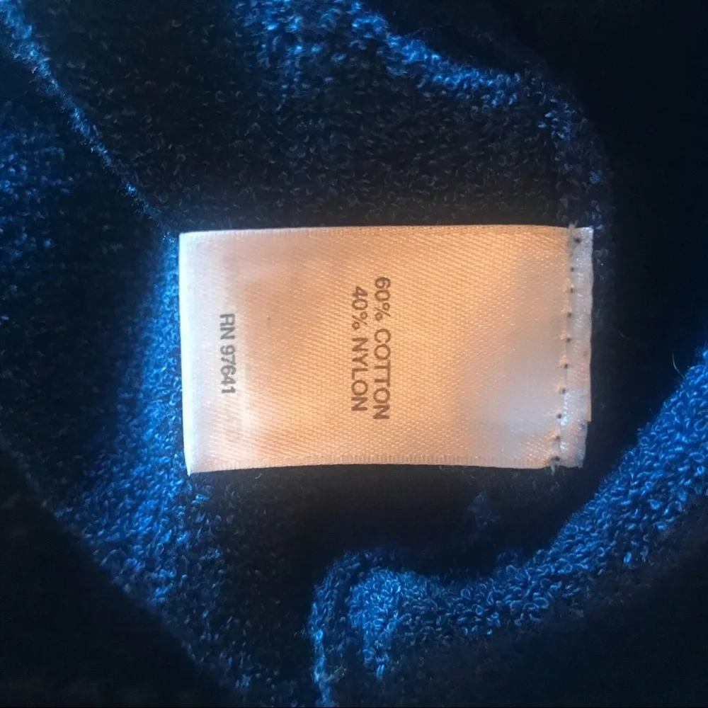 Pure Jill Indigo Blue Sweater - L